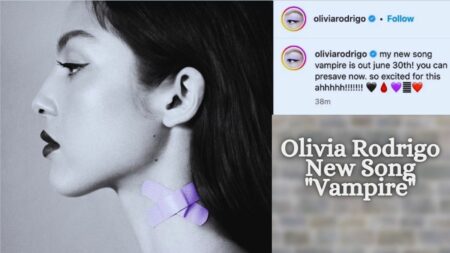Olivia Rodrigo New Song Vampire
