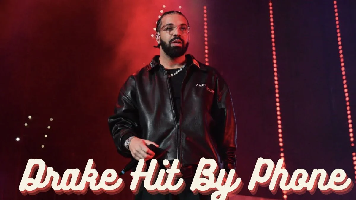Drake Hit By Phone