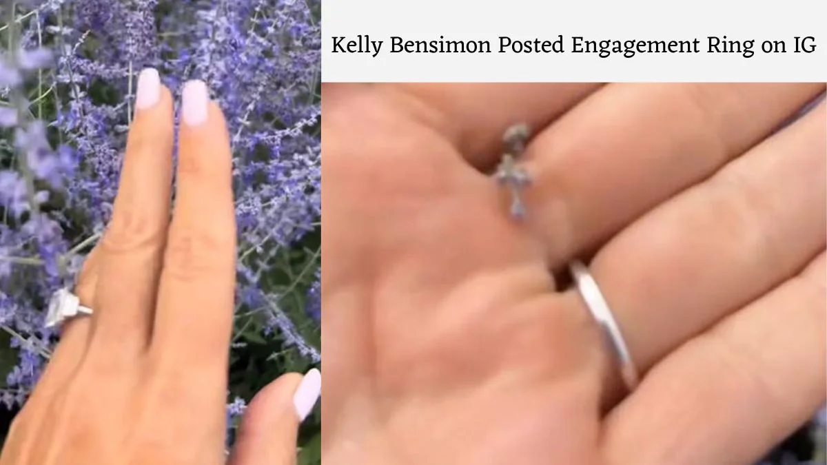 Kelly Bensimon Posted Engagement Ring on IG