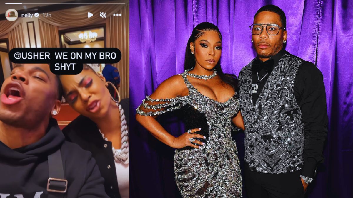 Ashanti and Nelly Sing Usher's song
