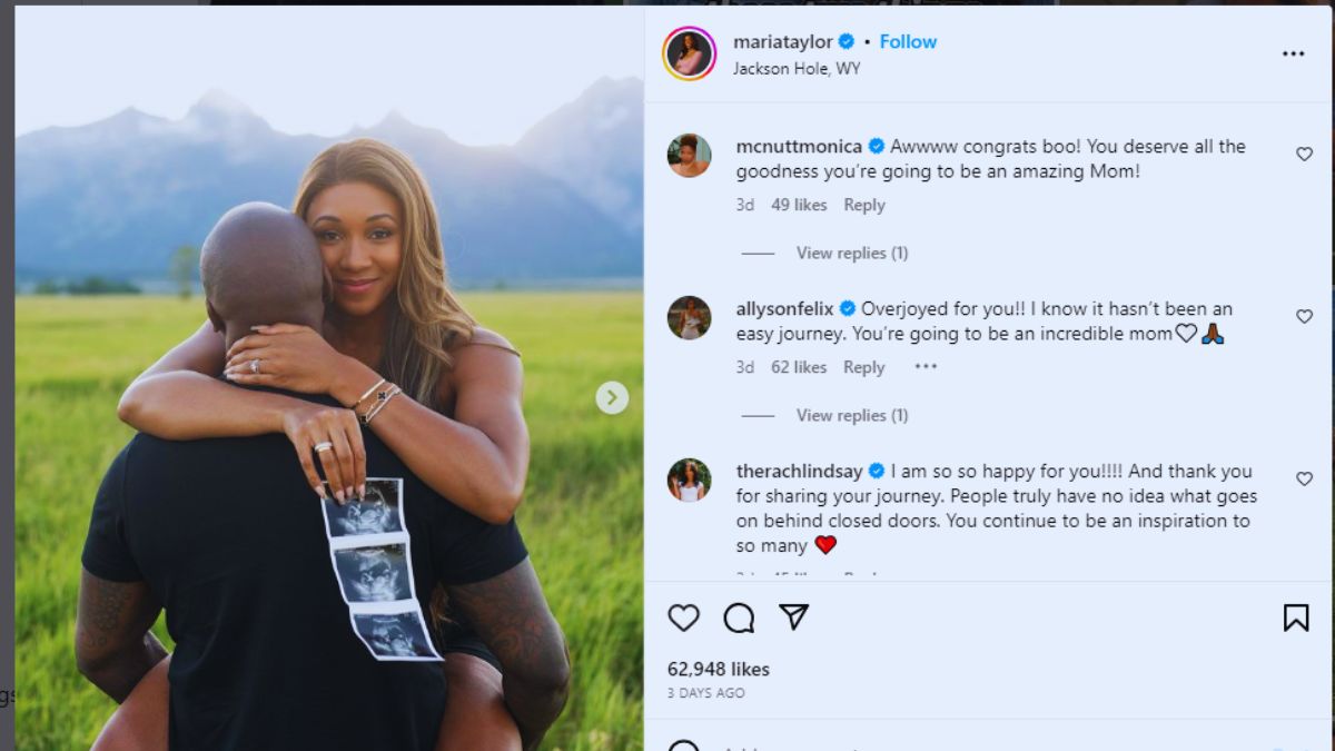 Fans Wishes Maria Taylor on her Pregnancy
