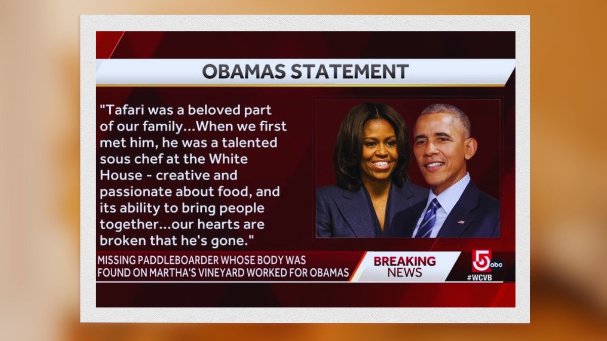 Obamas Statement on Tafari's death