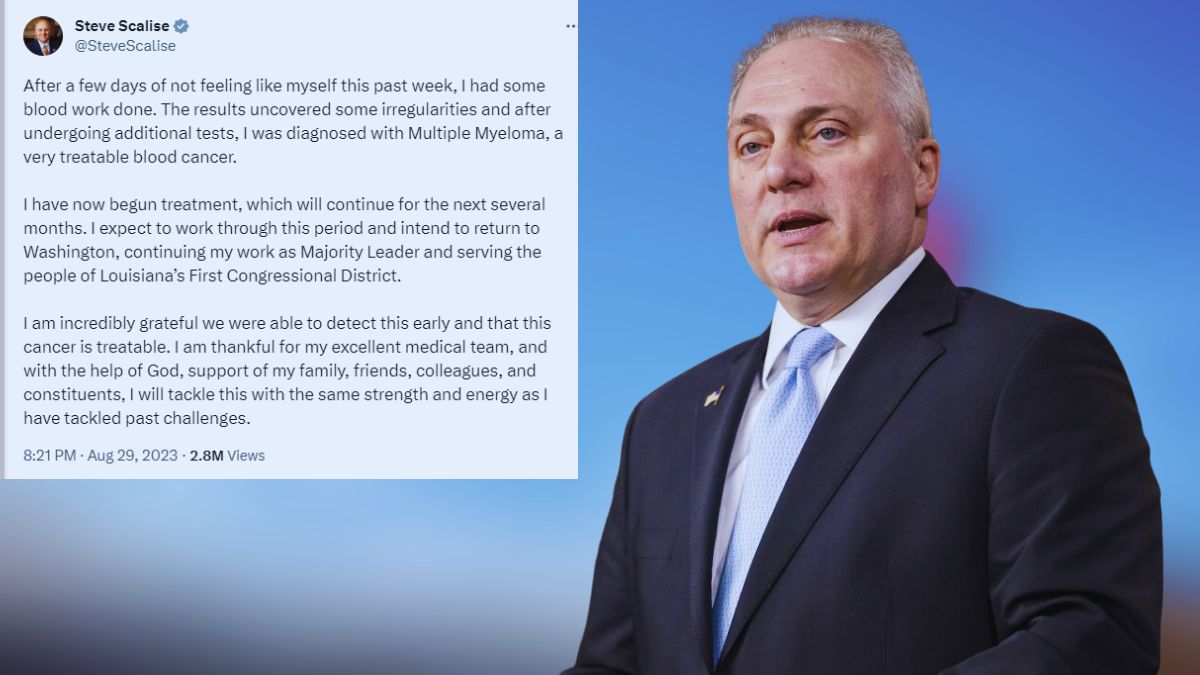 Steve Scalise Shared His Health Condition on Twitter