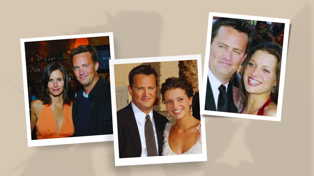 Matthew Perry With His Ex Girlfriends