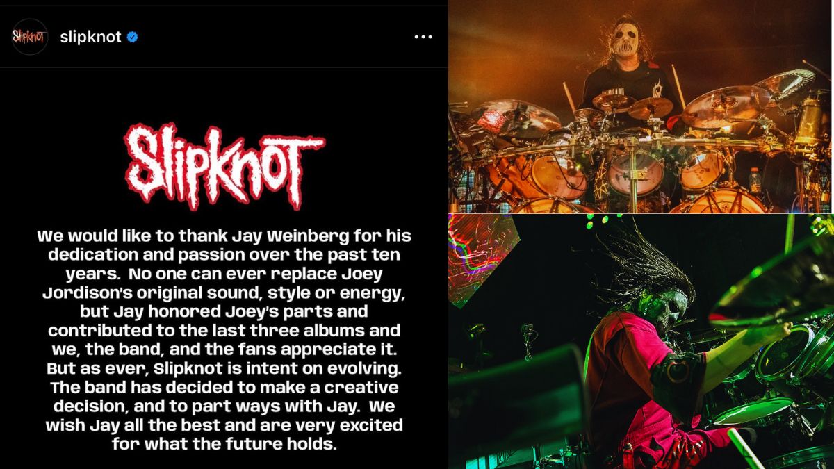 Slipknot Statement on Jay Weinberg