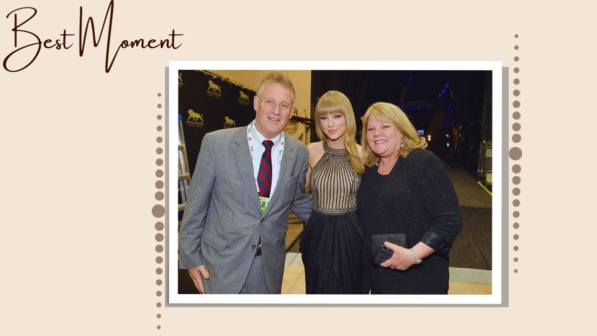 Taylor Swift With Parents