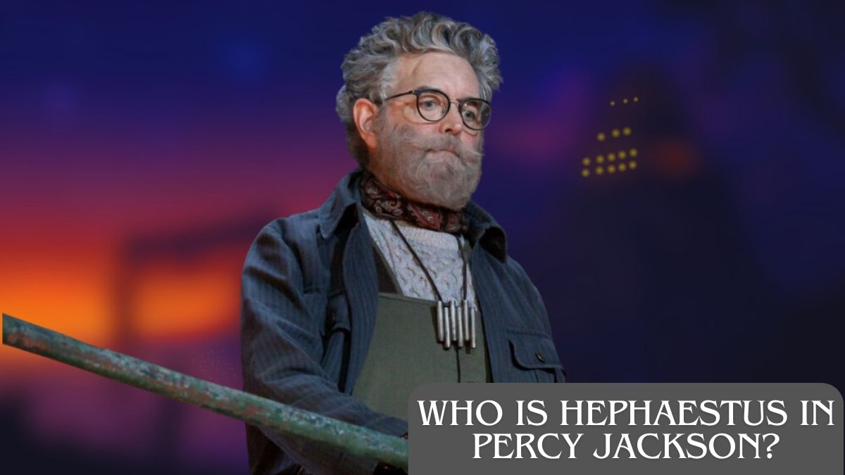 Who is Hephaestus in Percy Jackson