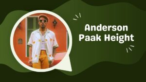 Anderson Paak Height