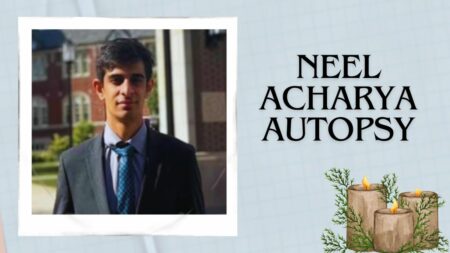 Neel Acharya Autopsy